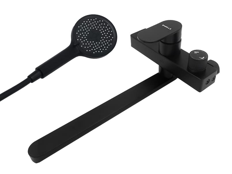 Змішувач для ванни MILLZ чорний MRS-AL-F10 (black) 1/10