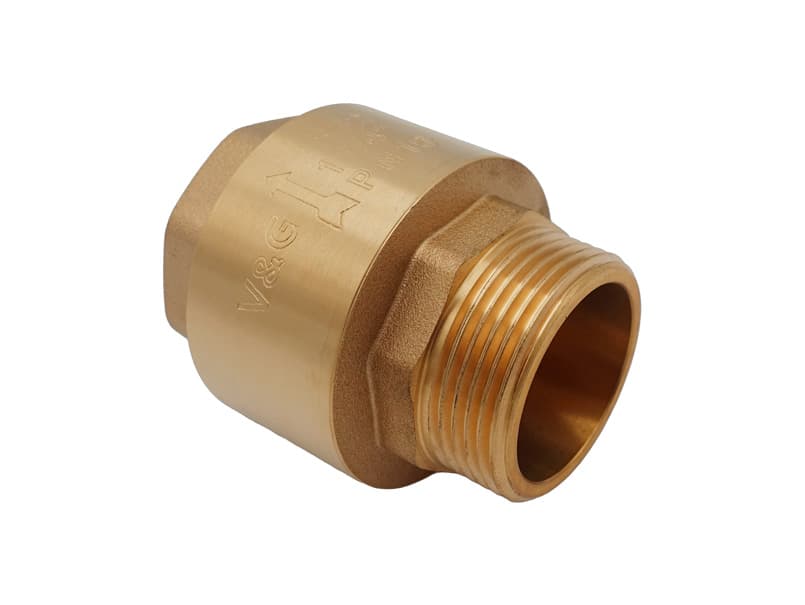 Зворотний клапан Valogin 1 1/4" ВЗ з латунним штоком VG-401304 1/24 шт
