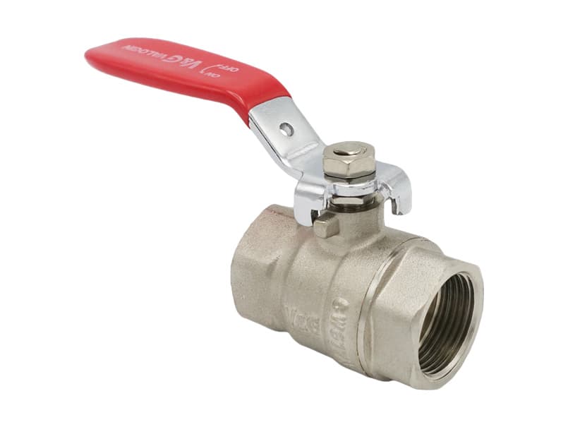 Кран кульовий Valogin Optima 3/4" ВВ червона ручка VG-102202 1/14 шт