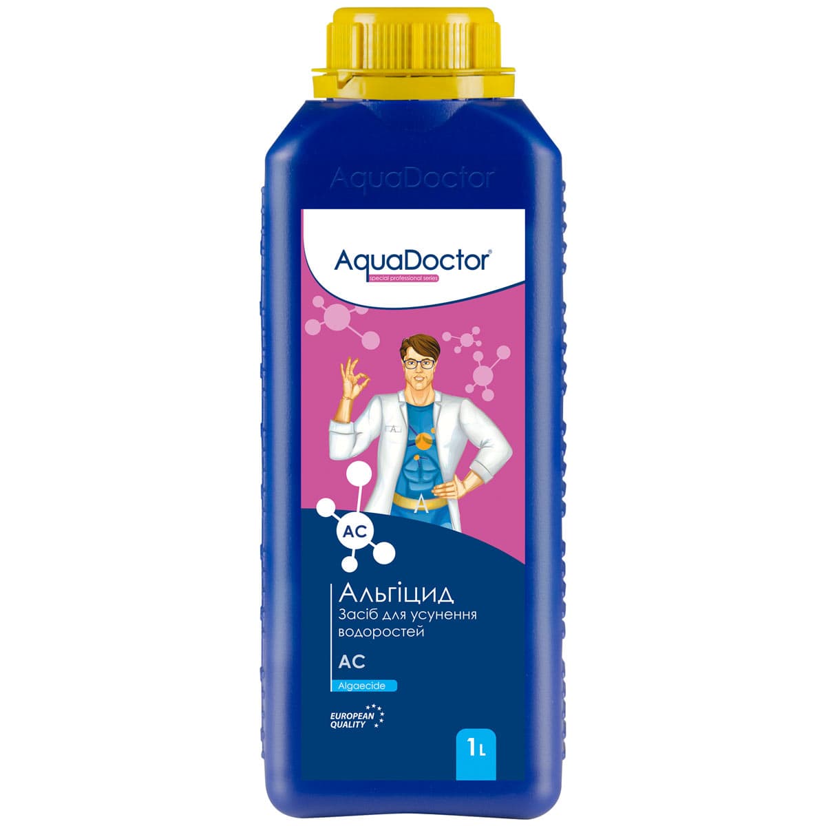 Альгіцид для басейну AquaDoctor AC 1 л, пляшка