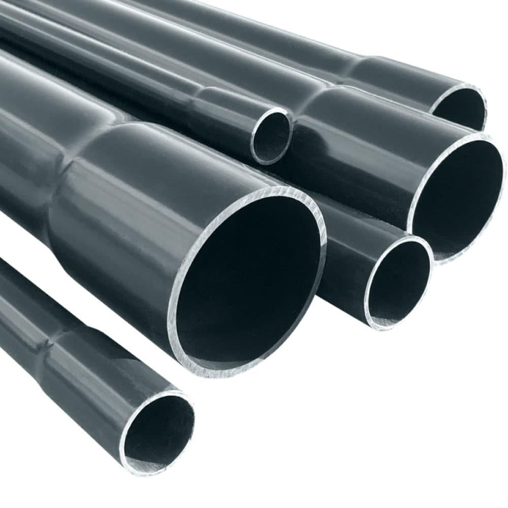 Труба ПВХ (PVC-U) напірна клейова Lareter PN16 d40 мм, 6 м