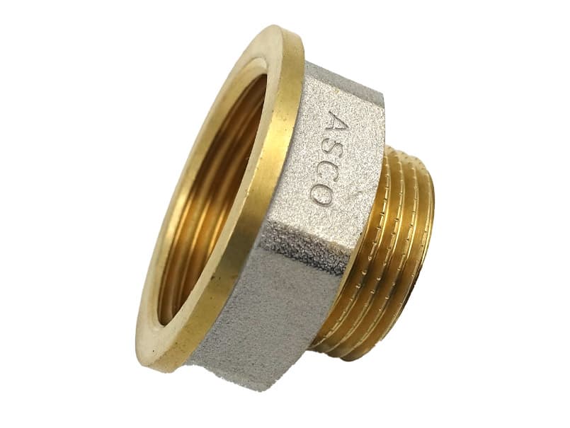 Переходник 1"*3/4" ВН никель. с проточкой ASCO 1/120