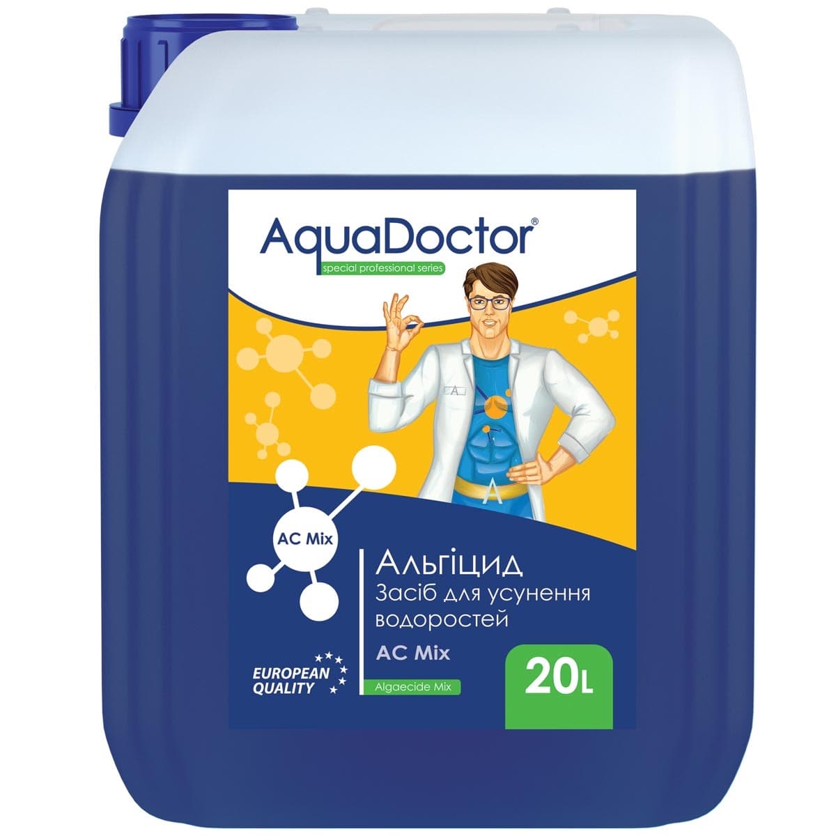 Альгіцид для басейну AquaDoctor AC Mix 20 л
