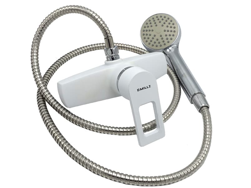 Смеситель для душевой кабины MILLZ белый матовый MZE5-B046KW-40