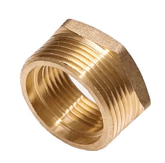 Футорка 1/2''В x 1 1/4"З латун., (без покриття), 5/120 шт