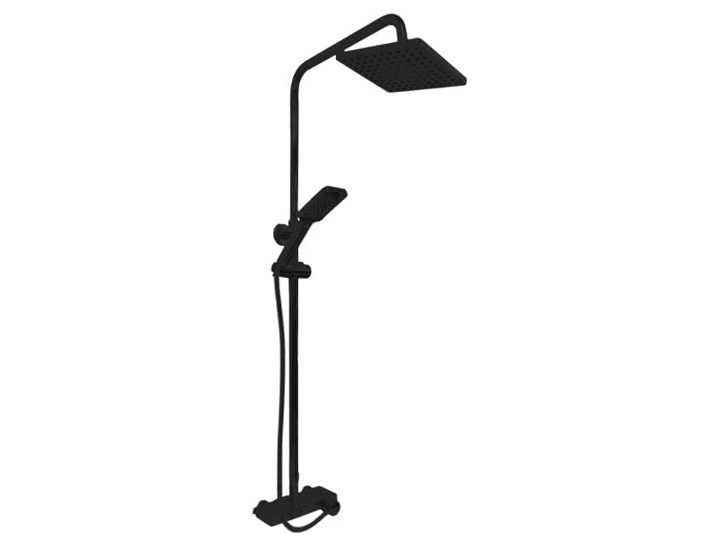 Душова система AIM зі змішувачем на 3 функції чорний матовий DG06344-2 (matte black)