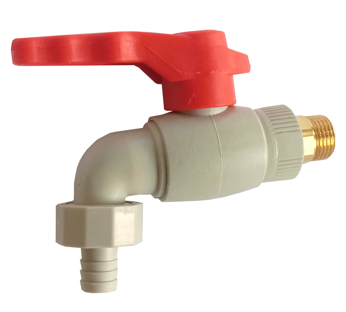 Кран для полива PPR 1/2" наружная резьба латунная FORA 5/80