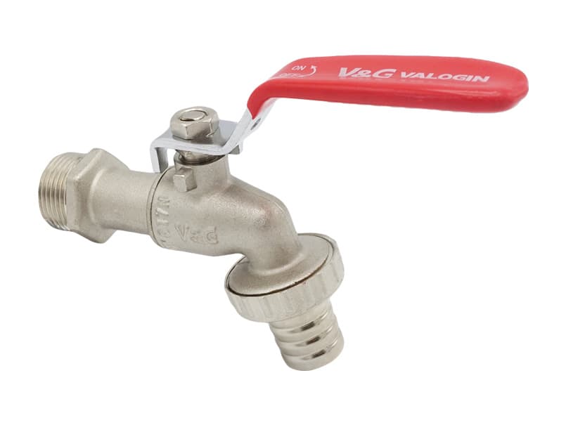 Кран для поливу Valogin Optima 3/4" червона ручка VG-105102 1/18 шт