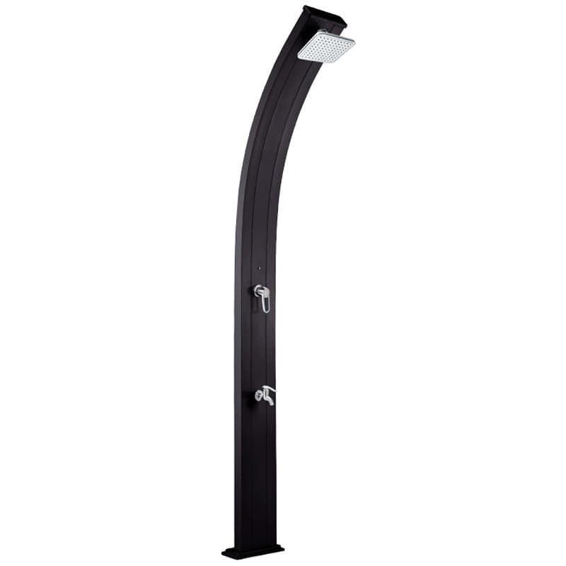 Душ сонячний Aquaviva Spring з мийкою для ніг, антрацит DS-A122NO, 30 л