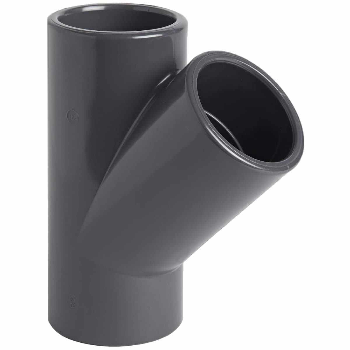 Трійник ПВХ Aquaviva 45° клейовий, d63 мм
