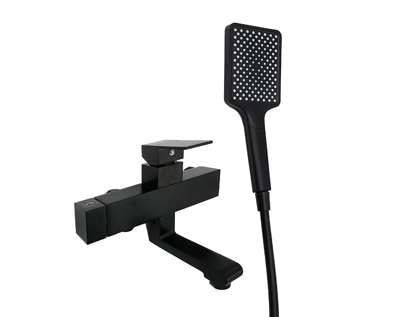 Смеситель для ванны излив 14 см MILLZ черный MRS-AL-E1(Black) 1/10