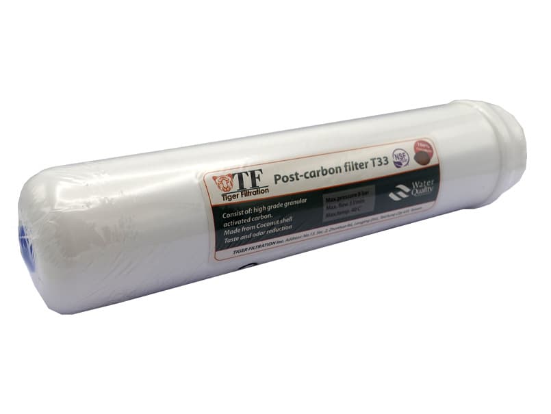 Постфільтр до осмоса 2" різьбовий Tiger Filtration (кокос)