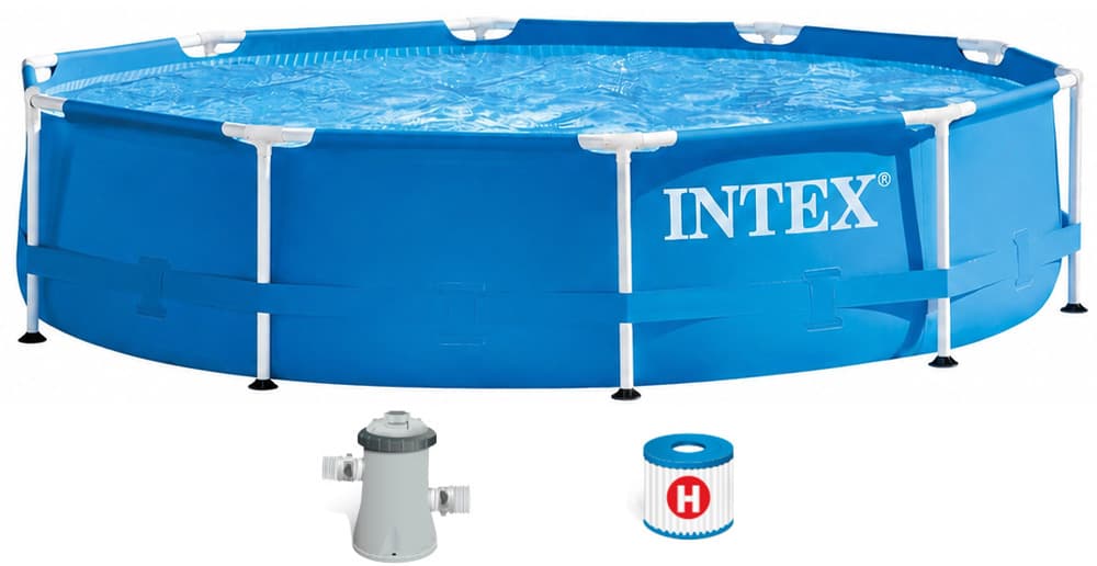 Каркасний басейн Intex 28202 (305х76 см) з картриджним фільтром