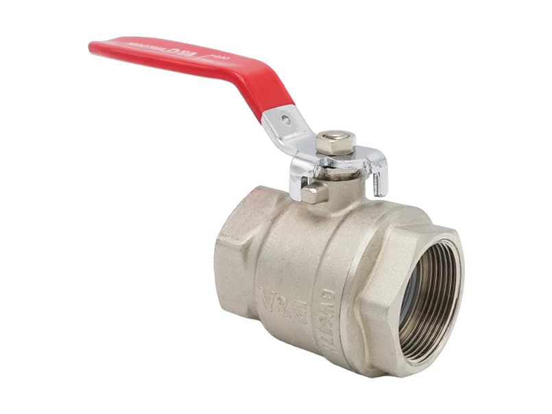 Кран шаровой Valogin Optima 1 1/2" ВВ красная ручка VG-102205 1/8 шт