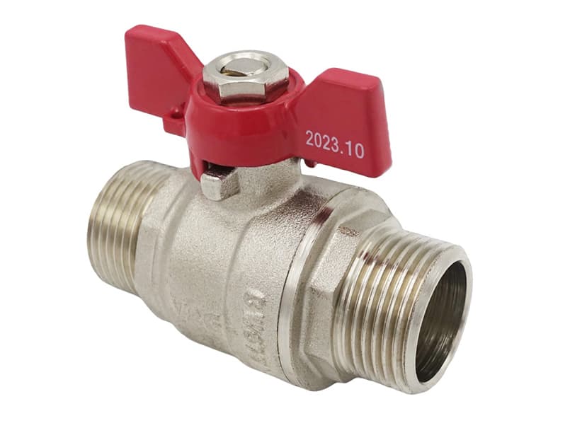Кран кульовий Valogin Optima 3/4" ЗЗ червоний метелик VG-103102 1/18 шт