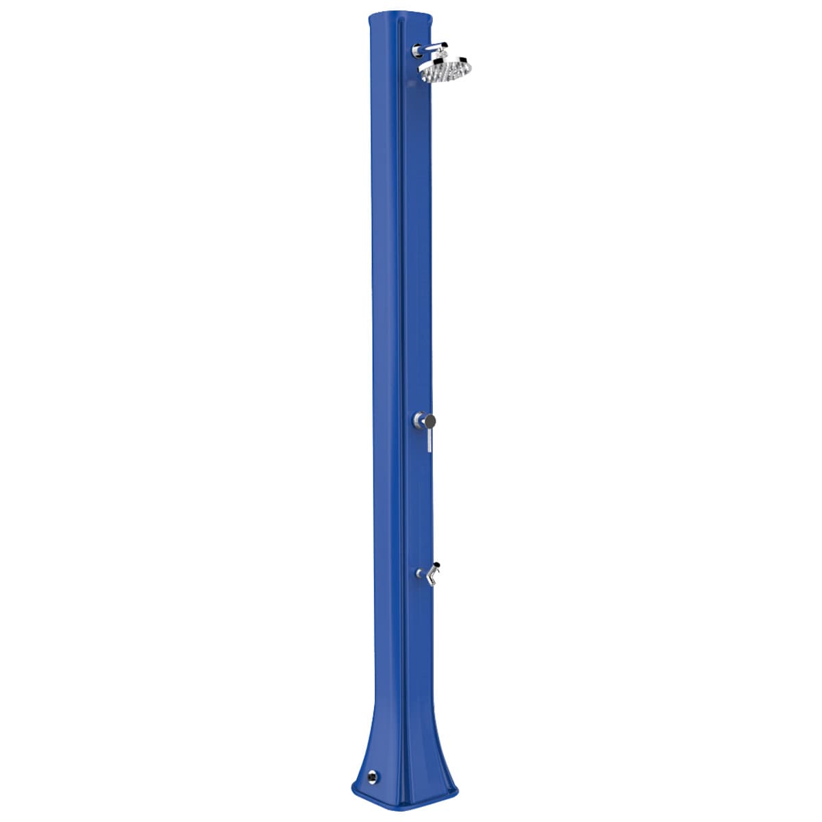 Душ сонячний Aquaviva Big Happy Five з мийкою для ніг, синій F620/5002, 36 л