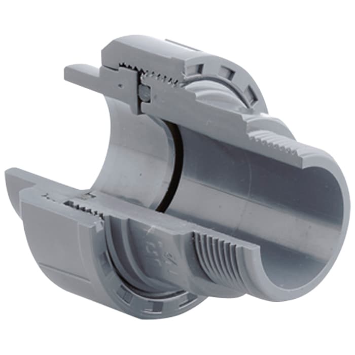 Муфта розбірна ПВХ Hidroten НР 1002074, перехідна, d3/4"- 25 мм