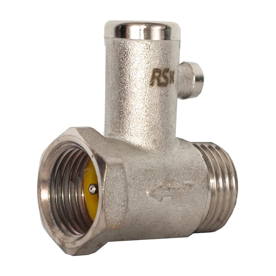 Клапан для бойлера без ручки 1/2" CW617 RSk Італія 20/200