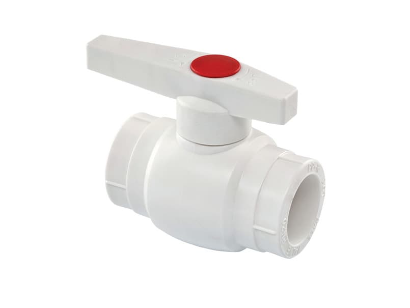 Кран шаровый PPR Ø32 белый цвет ASCO® 5/30шт