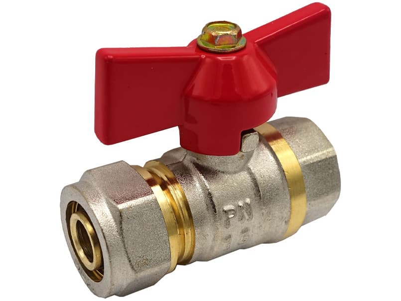 Кран для металлопласт. труб 20 х 3/4" В ECO 8/80