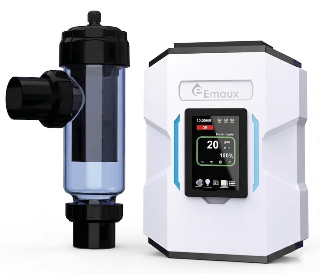 Хлоргенератор Emaux CyberSync Pool Station CS-A20 (60 м³, 20 г/год) з функцією керування басейном