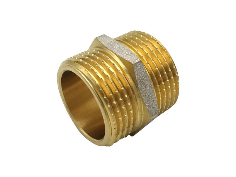 Ніпель 3/4" ЗЗ нікель. з проточкою ASCO 1/150