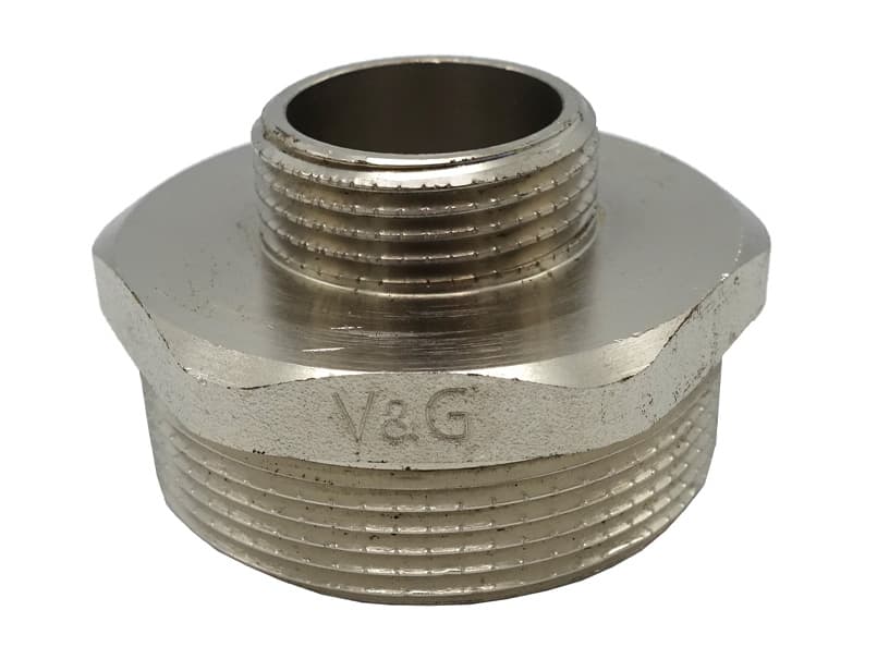 Ниппель Valogin 1 1/2''х1'' НН редукционный VG-203212 1/72 шт